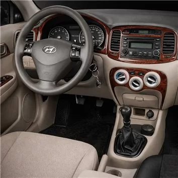 Hyundai Accent 2006-2011 Full Mascherine sagomate per rivestimento cruscotti 