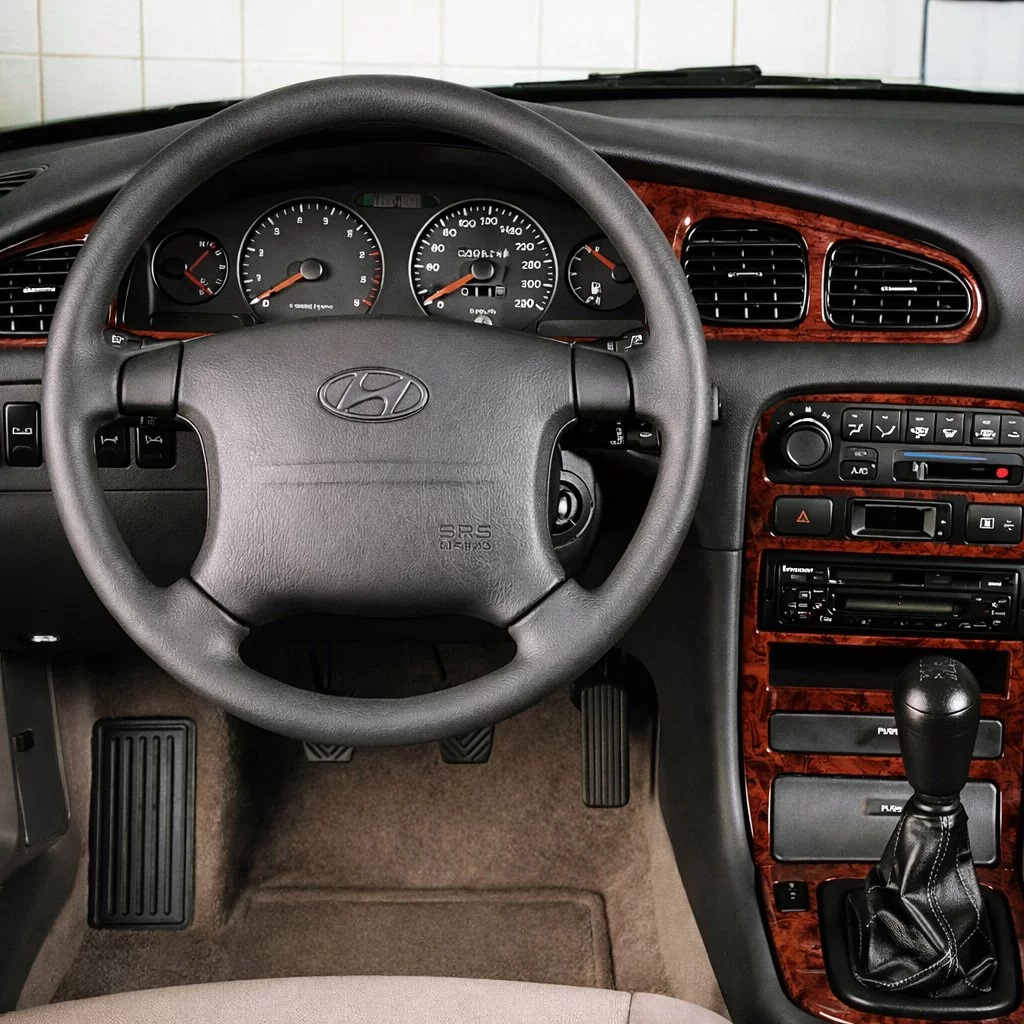 Hyundai Sonata 1999-2001 Full Set, 18 Parts Mascherine sagomate per rivestimento cruscotti 