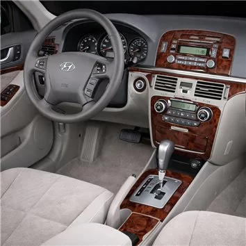 Hyundai Sonata 2006-2008 Mascherine sagomate per rivestimento cruscotti 39 Decori