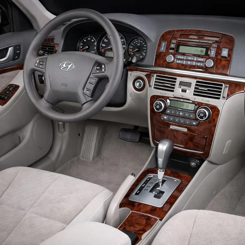 Hyundai Sonata 2006-2008 Mascherine sagomate per rivestimento cruscotti 43 Decori