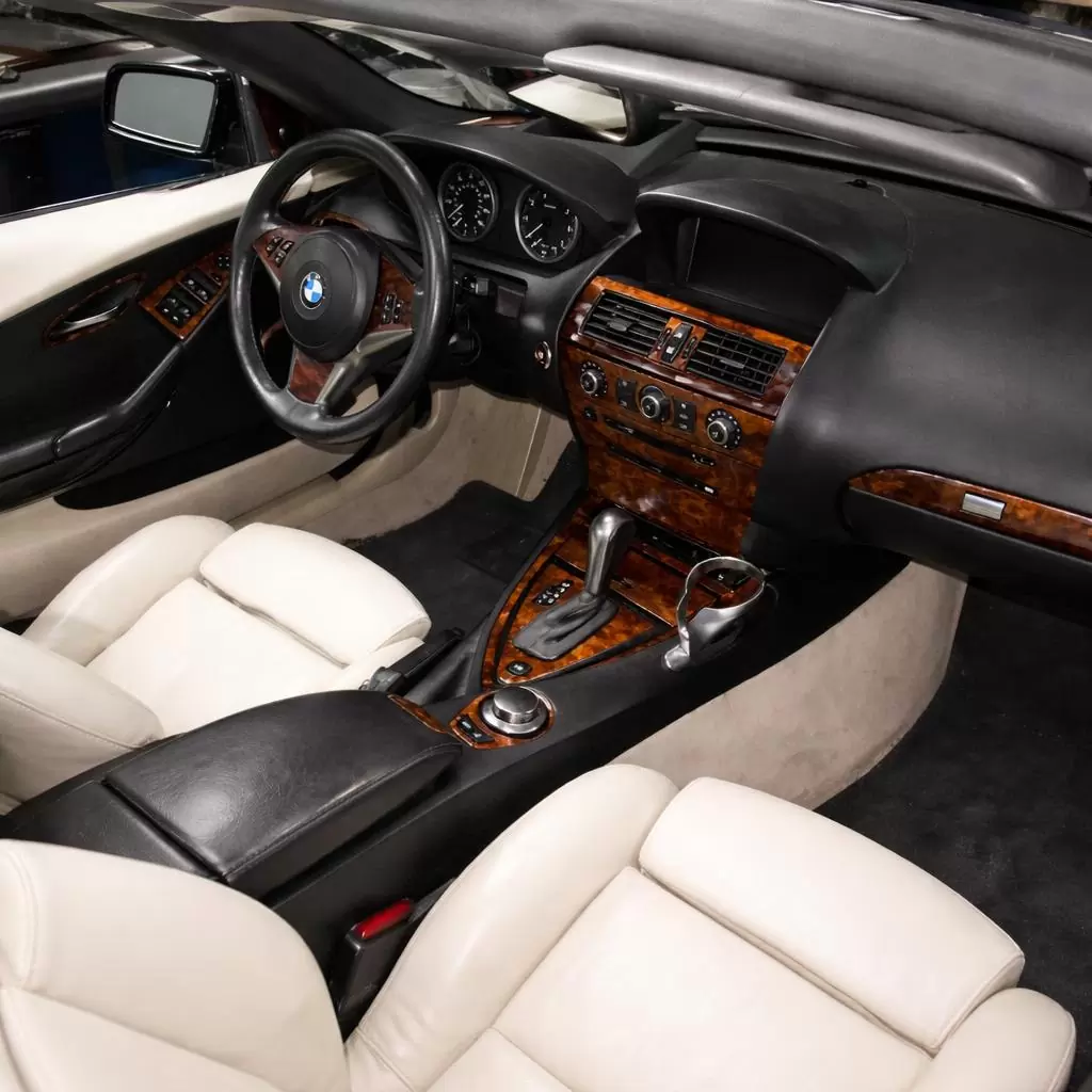 BMW 6-Series E 63 2004-2008 Mascherine sagomate per rivestimento cruscotti 34-Decori BMW 6-Series E 63 2004-2008 Mascherine sagomate per rivestimento cruscotti 34-Decori