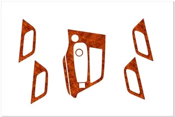 Peugeot 3008 2019-2023 3M Mascherine sagomate per rivestimento cruscotti 7-Decori 2