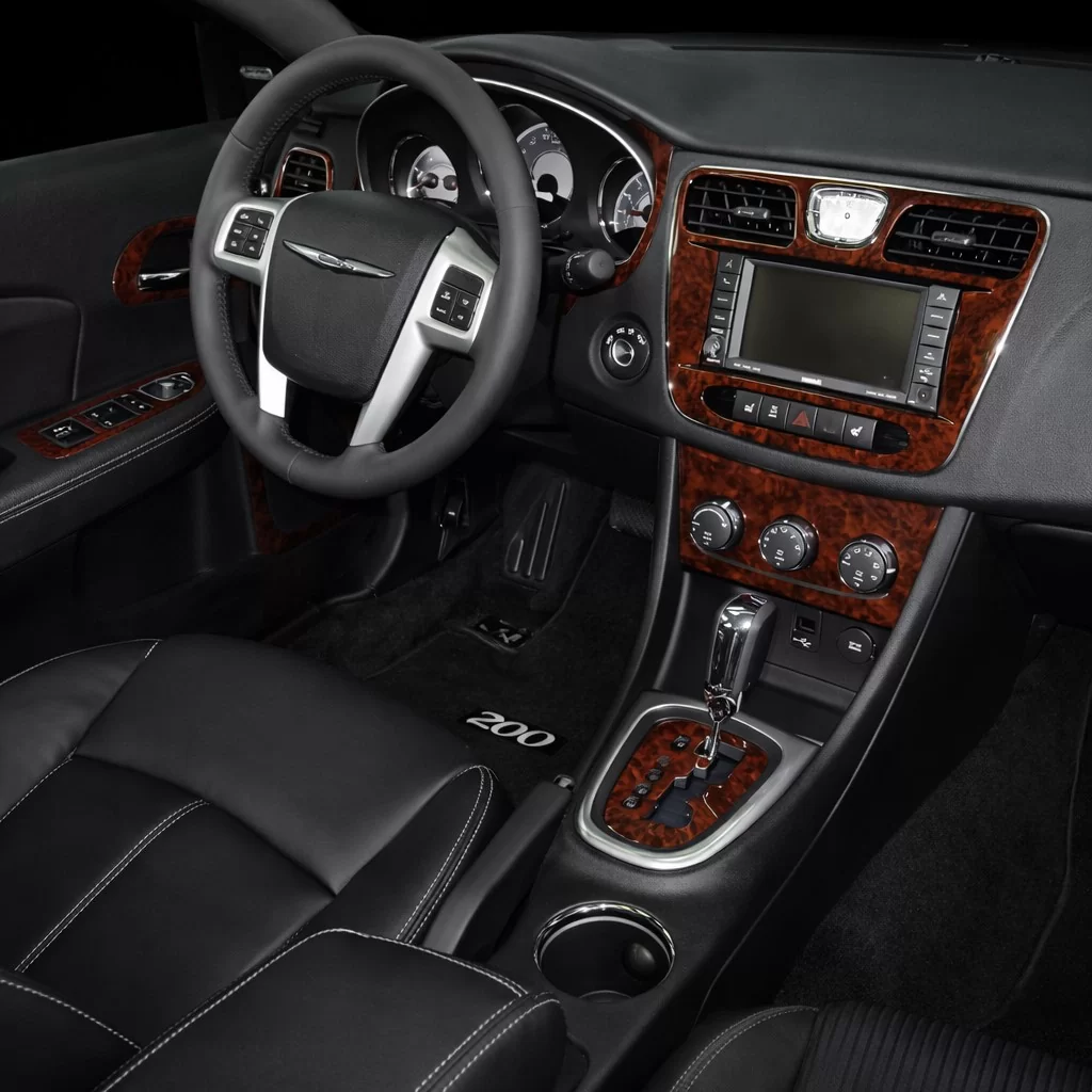 Chrysler 200 2011-UP Basic Mascherine sagomate per rivestimento cruscotti 