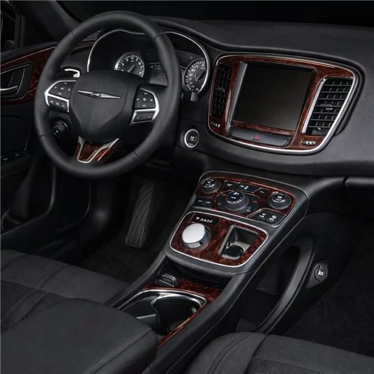 Chrysler 200 2015-UP Full Mascherine sagomate per rivestimento cruscotti 