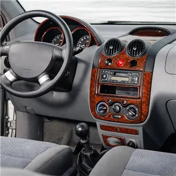 Chevrolet Aveo 2004-UP Full Mascherine sagomate per rivestimento cruscotti 