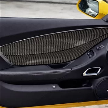 Chevrolet Camaro 2010-2015 Cruscotto Rivestimenti interni Optional Front Dash And Door Trim 8 Pcs.