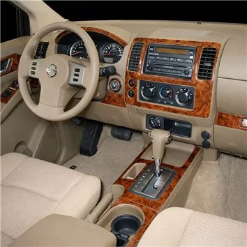 Nissan Frontier 2005-UP Full Mascherine sagomate per rivestimento cruscotti 