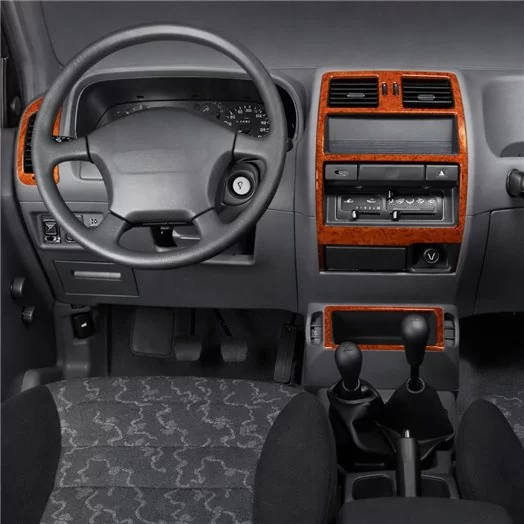 Nissan Terrano 4x4 05.96-12.02 Mascherine sagomate per rivestimento cruscotti 7-Decori Nissan Terrano 4x4 05.96-12.02 Mascherine sagomate per rivestimento cruscotti 7-Decori