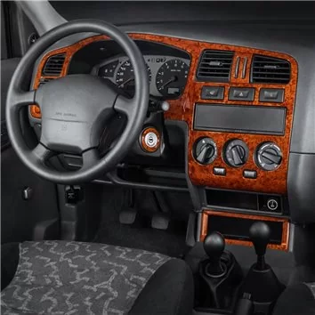 Nissan Primera 09.96-09.99 Mascherine sagomate per rivestimento cruscotti 10-Decori