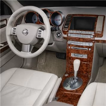 Nissan Maxima 2004-2006 Full Set, Automatic Gear, With Memory Seats,with Heated Seats Mascherine sagomate per rivestimento crusc Nissan Maxima 2004-2006 Full Set, Automatic Gear, With Memory Seats,with Heated Seats Mascherine sagomate per rivestimento crusc