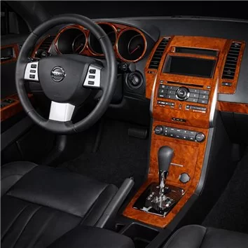 Nissan Maxima 2007-2008 Full Set, Automatic Gear Mascherine sagomate per rivestimento cruscotti 