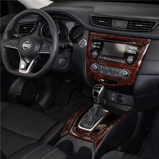 Nissan Qashqai 2018 Mascherine sagomate per rivestimento cruscotti 9 Decori Nissan Qashqai 2018 Mascherine sagomate per rivestimento cruscotti 9 Decori