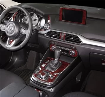 Mazda CX-9 TC 2016-2023 Basic Mascherine sagomate per rivestimento cruscotti 10 Decori