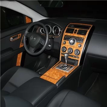 Mazda CX9 TB 2006-2016 Mascherine sagomate per rivestimento cruscotti 23 Decori Mazda CX9 TB 2006-2016 Mascherine sagomate per rivestimento cruscotti 23 Decori