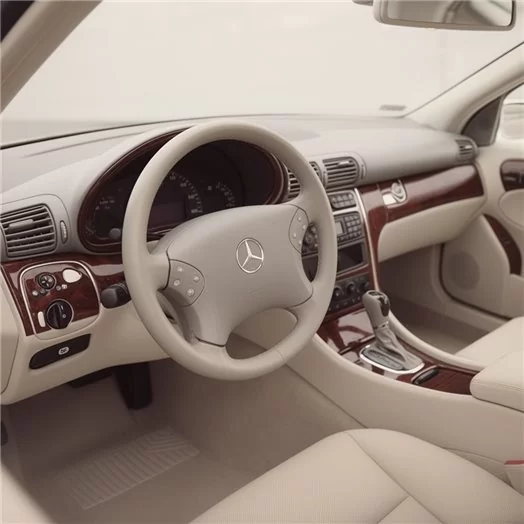 Mercedes Benz C Class 2001-2004 Door panels Mascherine sagomate per rivestimento cruscotti 