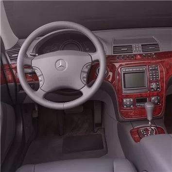 Mercedes Benz S Class W220 2000-2006 OEM Compliance Mascherine sagomate per rivestimento cruscotti 
