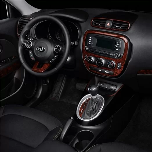 KIA Soul 2013 Mascherine sagomate per rivestimento cruscotti 40 Decori