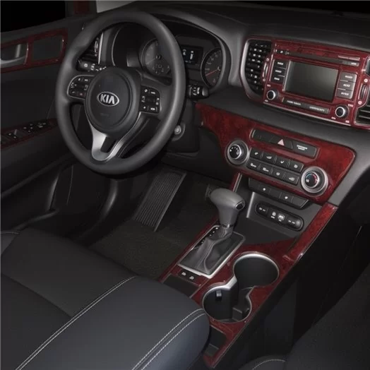 Kia Sportage 2017-2019 Mascherine sagomate per rivestimento cruscotti 18 Decori