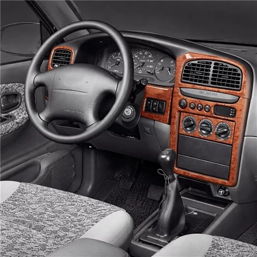 Kia Sportage 1998-2000 Full Set, Automatic Gear Mascherine sagomate per rivestimento cruscotti Kia Sportage 1998-2000 Full Set, Automatic Gear Mascherine sagomate per rivestimento cruscotti