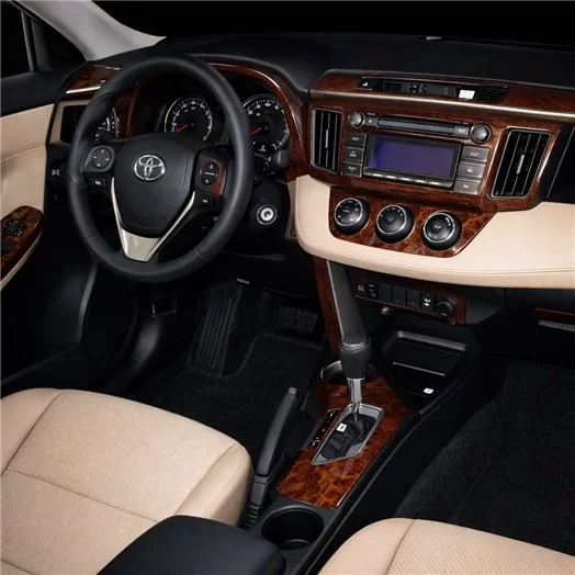 Toyota RAV4 2016-2018 Mascherine sagomate per rivestimento cruscotti 29 Decori