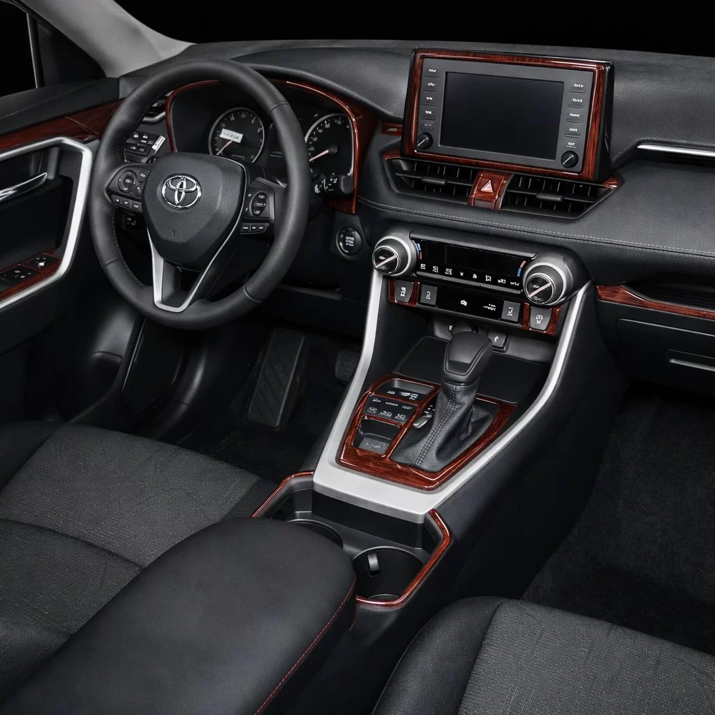 Toyota RAV4 2019 Mascherine sagomate per rivestimento cruscotti 24 Decori Toyota RAV4 2019 Mascherine sagomate per rivestimento cruscotti 24 Decori