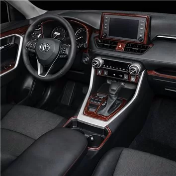 Toyota RAV4 2019-2022 Mascherine sagomate per rivestimento cruscotti 30 Decori
