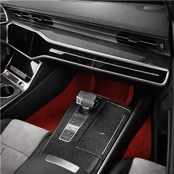 Audi A7 C8 seit 2018 Mascherine sagomate per rivestimento cruscotti 41-Decori