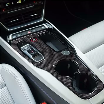 Audi RS E-tron GT 2021-2025 Mascherine sagomate per rivestimento cruscotti 2-Decori