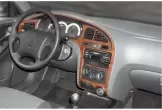 Hyundai Elantra 08.00-12.03 Mascherine sagomate per rivestimento cruscotti 8-Decori