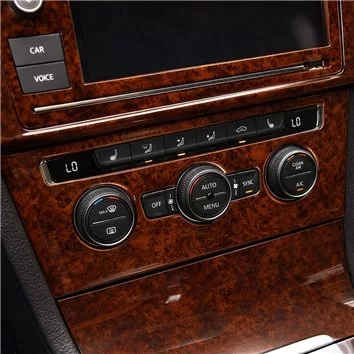 Volkswagen Golf VII AU 2012–2021 Mascherine sagomate per rivestimento cruscotti 41-Decori Volkswagen Golf VII AU 2012–2021 Mascherine sagomate per rivestimento cruscotti 41-Decori