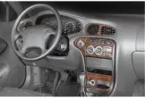 Hyundai Elantra 09.95-12.98 Mascherine sagomate per rivestimento cruscotti 12-Decori