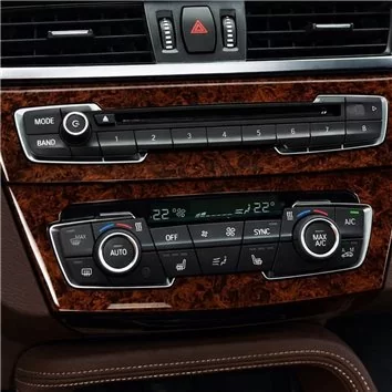 BMW X2 F39 From 2019 Mascherine sagomate per rivestimento cruscotti 32-Decori