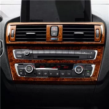 BMW 1-Series 2012-2015 F20 F21 Mascherine sagomate per rivestimento cruscotti 4-Decori