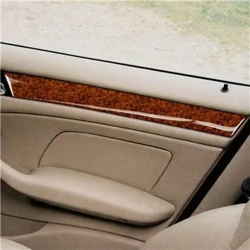 BMW Serie 3 E46 04.98-12.04 3D interno cruscotto Trim Kit Dash Trim Dekor 4-Parts