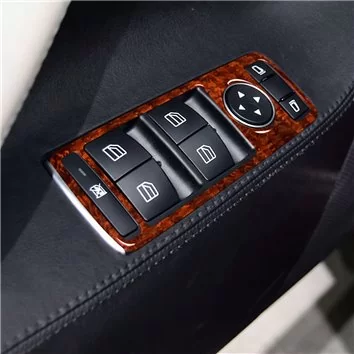 Tesla Model S Model X 2012-2020-Mascherine sagomate per rivestimento cruscotti 4-Decori