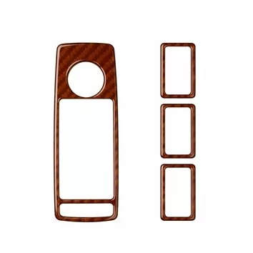 Tesla Model S Model X 2012-2020-Mascherine sagomate per rivestimento cruscotti 4-Decori 2