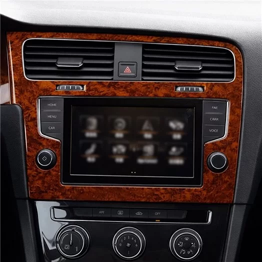 Volkswagen Golf 7 VII 2012–2021 Mascherine sagomate per rivestimento cruscotti Volkswagen Golf 7 VII 2012–2021 Mascherine sagomate per rivestimento cruscotti