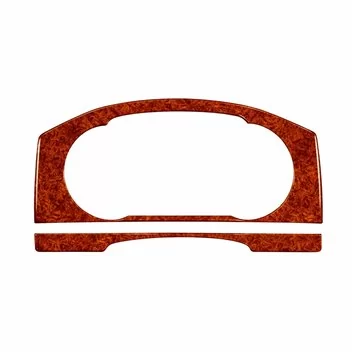 Volkswagen Golf 7 VII 2012–2021 Mascherine sagomate per rivestimento cruscotti 2