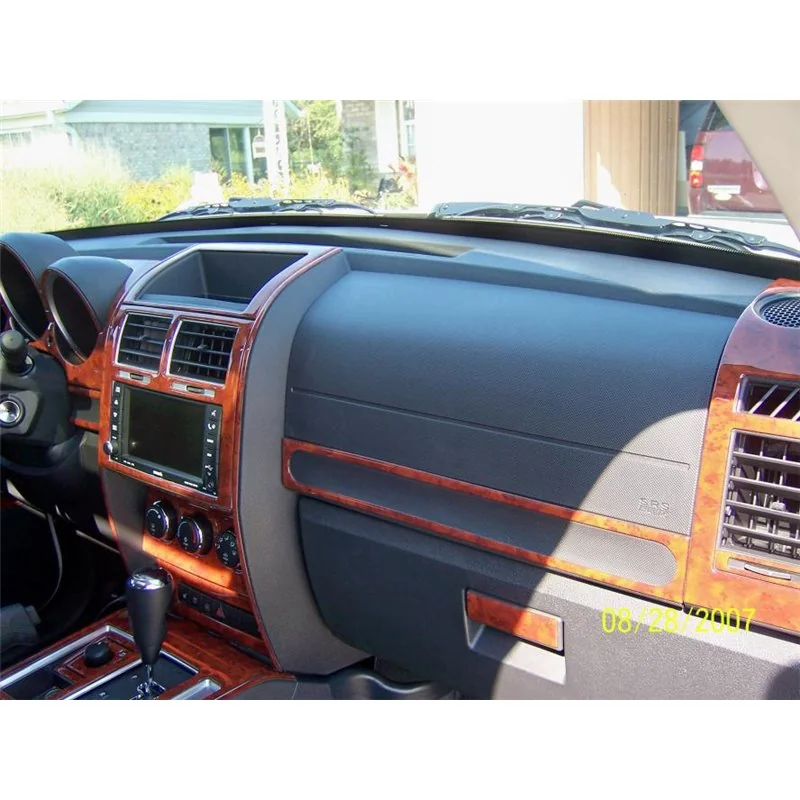 Dodge Nitro 2007-2012 kit cruscotto 3D, 74 pezzi