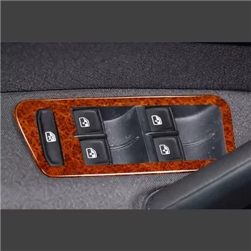 Volkswagen Golf 7 VII 2012–2021 Mascherine sagomate per rivestimento cruscotti