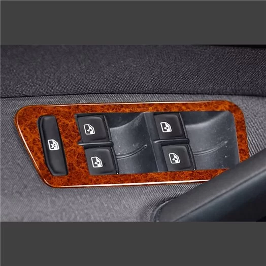 Volkswagen Golf 7 VII 2012–2021 Mascherine sagomate per rivestimento cruscotti