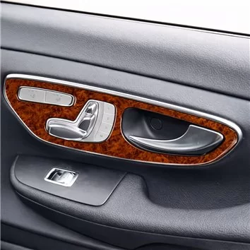 Mercedes V-Klasse W447 01.2015 Mascherine sagomate per rivestimento cruscotti 2-Decori