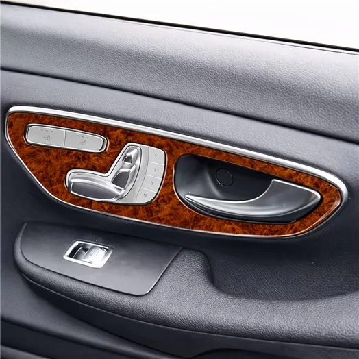 Mercedes V-Klasse W447 01.2015 Mascherine sagomate per rivestimento cruscotti 2-Decori