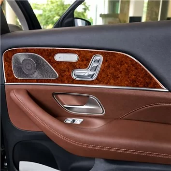 Mercedes Benz GLE W167 2019-2024 Mascherine sagomate per rivestimento cruscotti