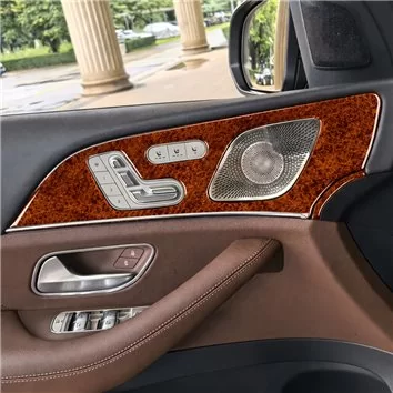 Mercedes Benz GLE W167 2019-2024 Mascherine sagomate per rivestimento cruscotti