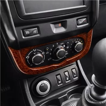 Dacia Duster 01.2013 Mascherine sagomate per rivestimento cruscotti 13-Decori