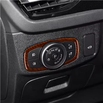  Ford Focus MK4 ST 2019-2025 Mascherine sagomate per rivestimento cruscotti 11-Decori