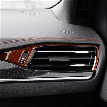  Ford Focus MK4 ST 2019-2025 Mascherine sagomate per rivestimento cruscotti 11-Decori