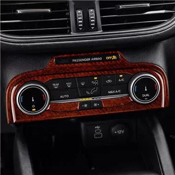  Ford Focus MK4 ST 2019-2025 Mascherine sagomate per rivestimento cruscotti 11-Decori