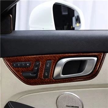 Mercedes SLK R172 2011-2016 Mascherine sagomate per rivestimento cruscotti